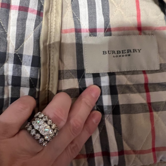 ❤️SOLD❤️🥰AUTHENTIC BURBERRY QUILTED JACKET COAT - Picture 2 of 7